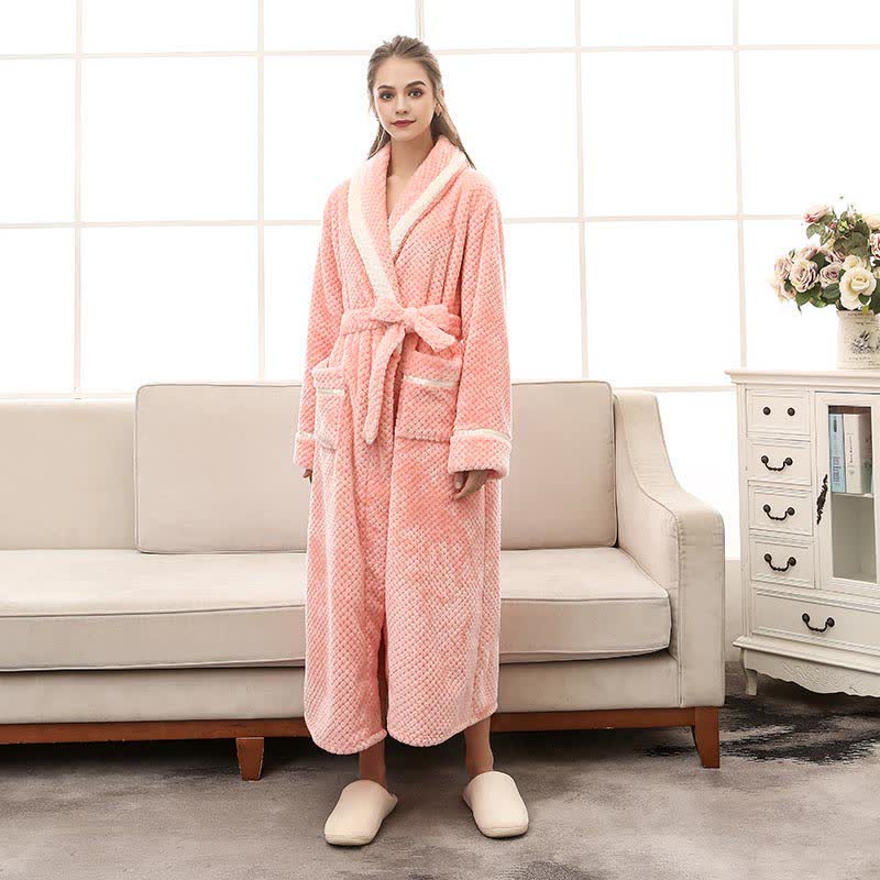 Finn | Warmer Fleece-Bademantel für Damen und Herren