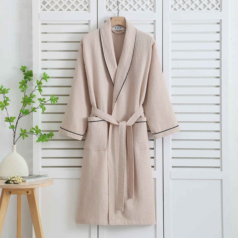 Selina | Eleganter Waben-Bademantel für Damen und Herren