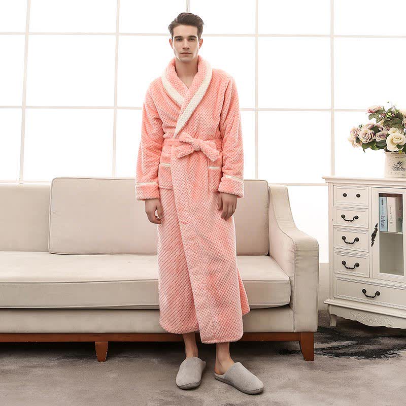 Finn | Warmer Fleece-Bademantel für Damen und Herren