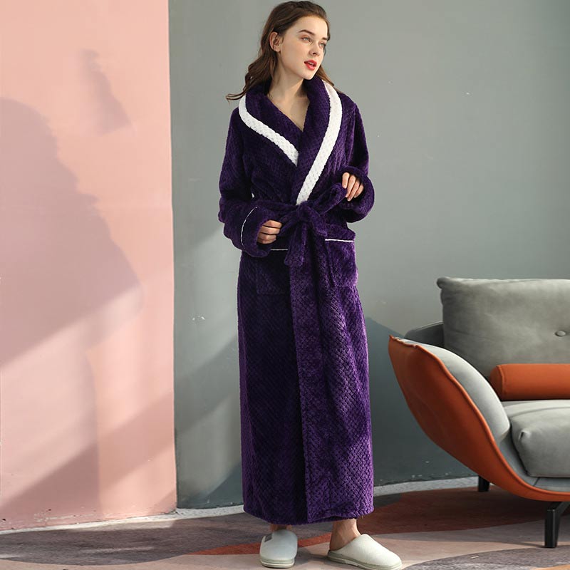 Finn | Warmer Fleece-Bademantel für Damen und Herren