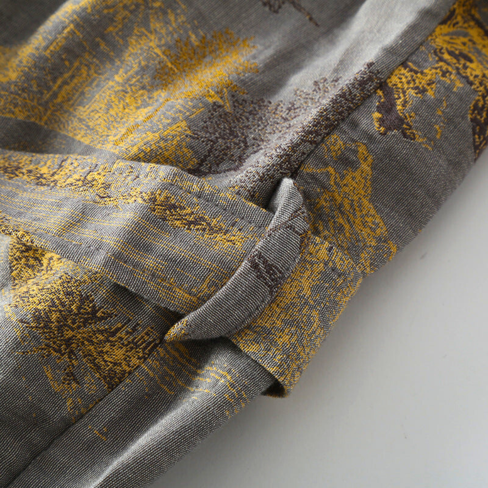 Robin | Eleganter Kimono-Bademantel für Damen und Herren