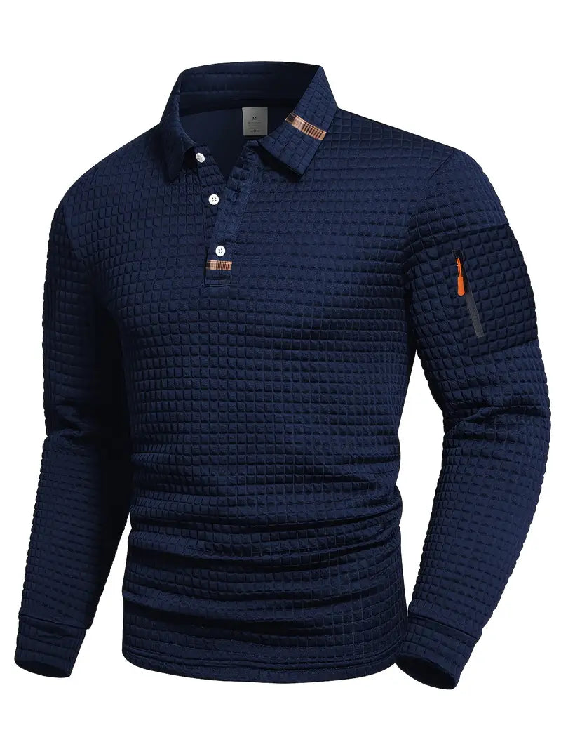 Lachlan | Poloshirt Herren mit Ärmeltasche