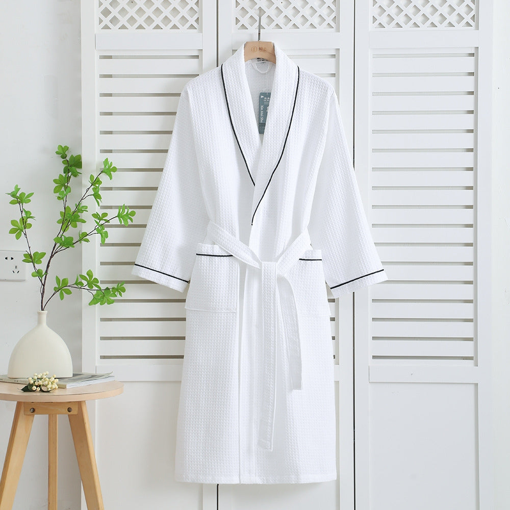 Selina | Eleganter Waben-Bademantel für Damen und Herren