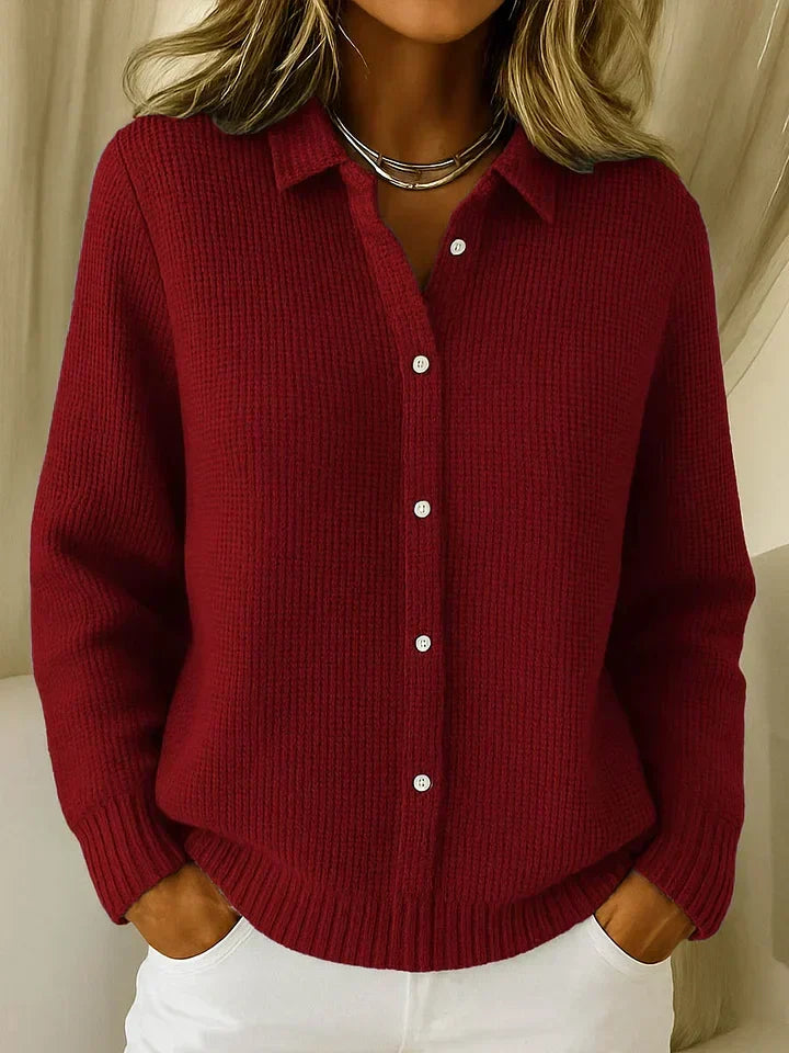 Susan | Gemütliche Strickjacke Cardigan für den Alltag