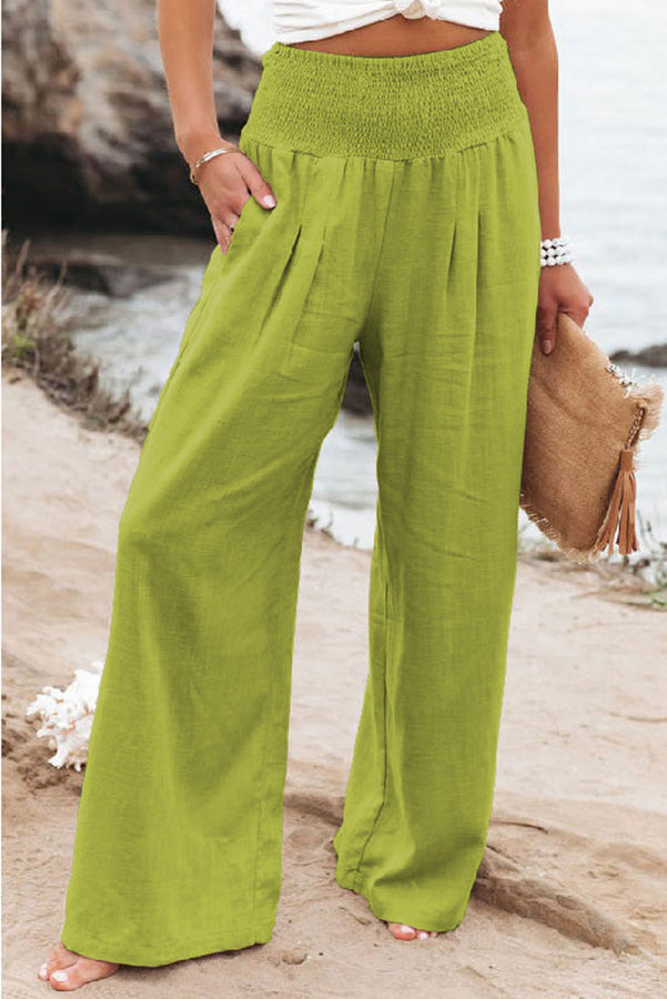 Jutta | Legere High-Waist Hose mit weitem Bein