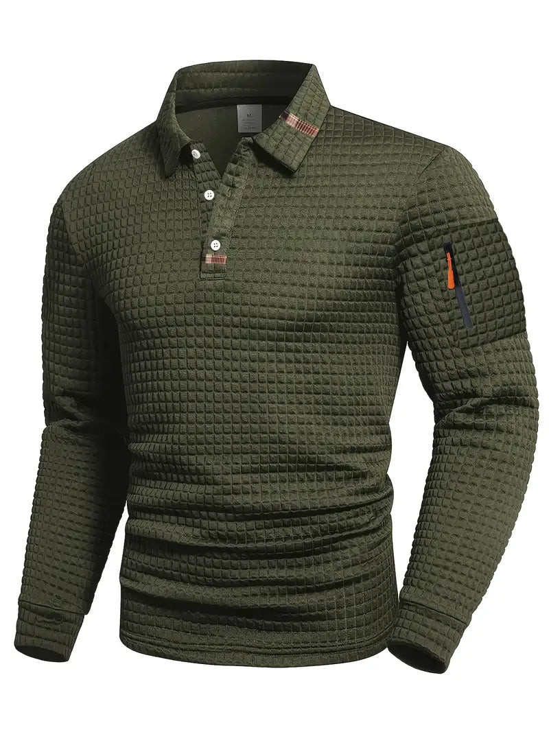 Lachlan | Poloshirt Herren mit Ärmeltasche
