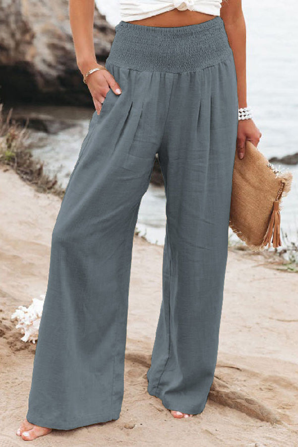 Jutta | Legere High-Waist Hose mit weitem Bein