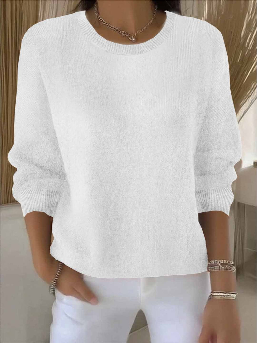 Claudia | Alltagstauglicher Winter-Strickpullover
