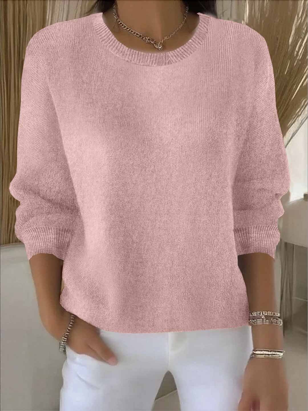 Claudia | Alltagstauglicher Winter-Strickpullover