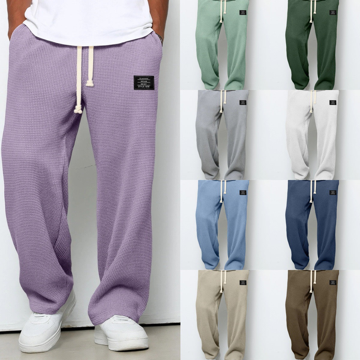 James | Lässige Hose Herren mit Verstellbarem Bund