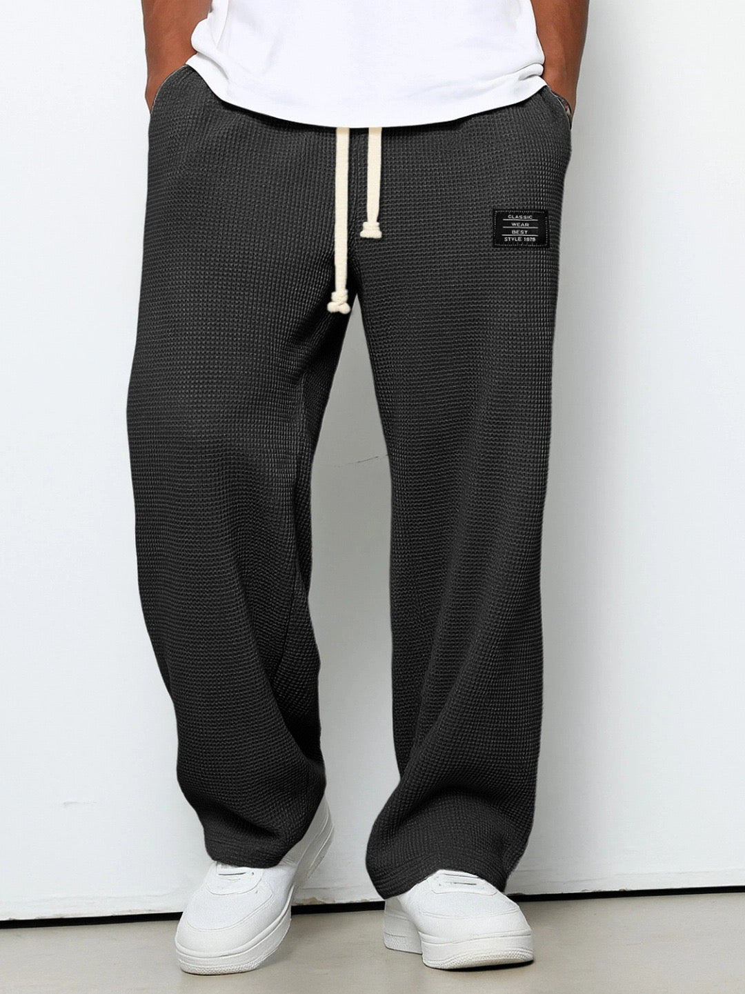 James | Lässige Hose Herren mit Verstellbarem Bund
