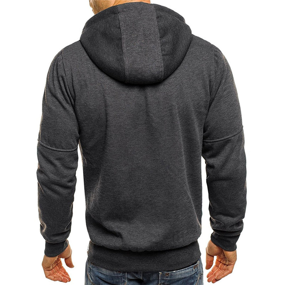 Karl | Reissverschluss-Kapuzenpullover mit Kordelzug