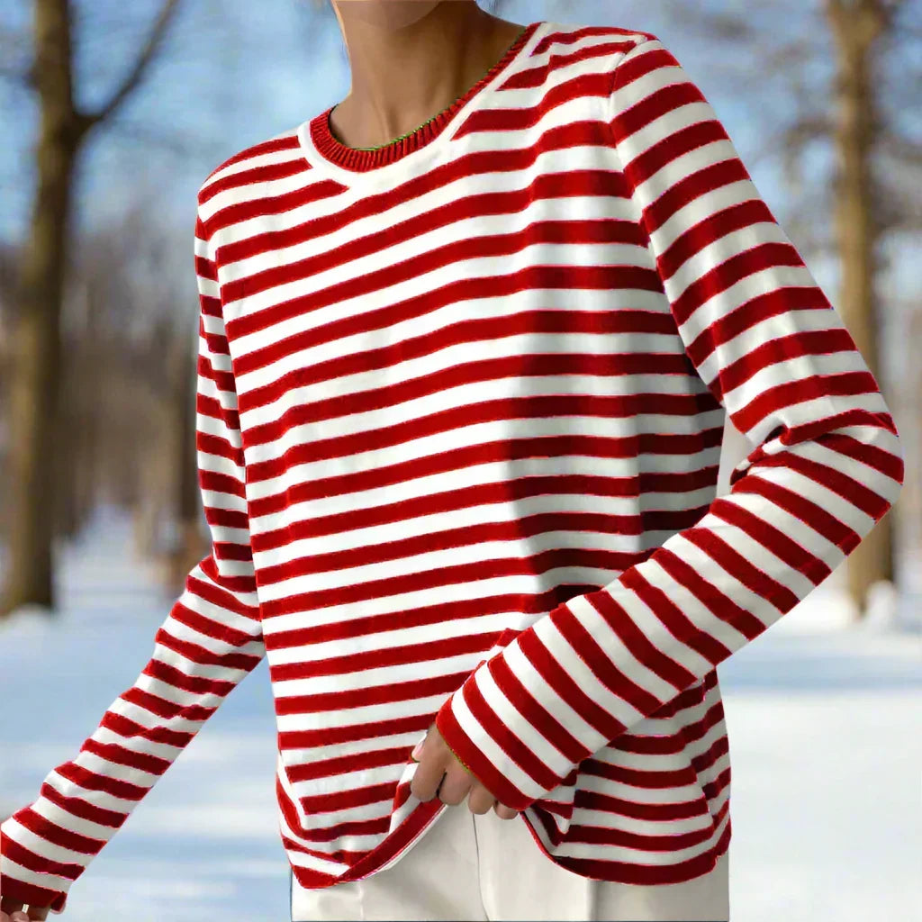 Felicia | Gestreiftes Langarmshirt fuer den Alltag