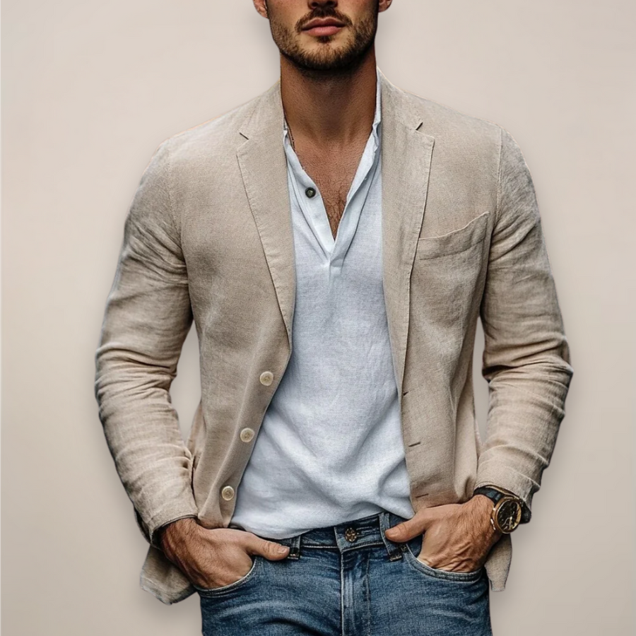 Lutz | Legerer Sommerblazer mit modernem Schnitt