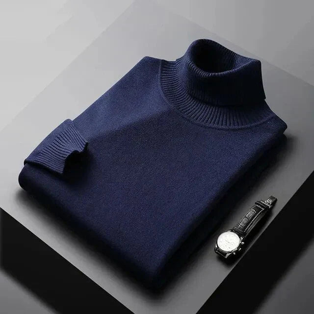 Harrison | Eleganter Rollkragenpullover Herren