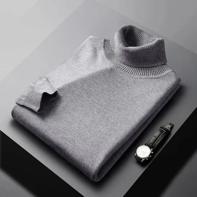 Harrison | Eleganter Rollkragenpullover Herren