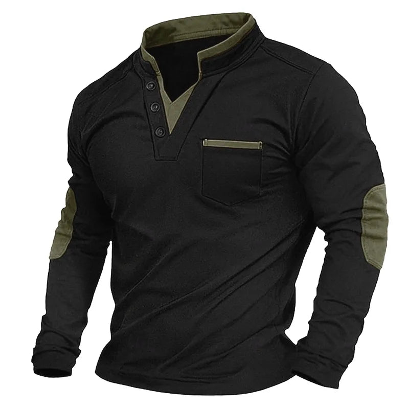 Ethan | Sweatshirt Herren mit V-Ausschnitt