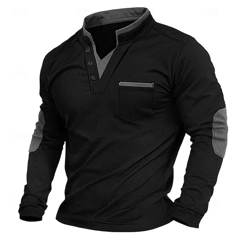 Ethan | Sweatshirt Herren mit V-Ausschnitt