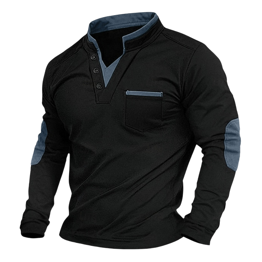 Ethan | Sweatshirt Herren mit V-Ausschnitt
