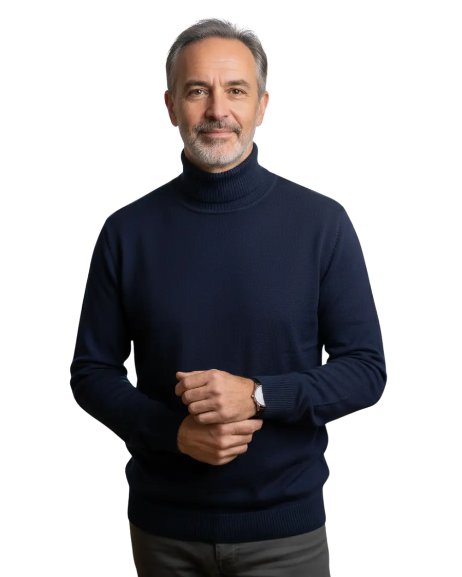 Harrison | Eleganter Rollkragenpullover Herren