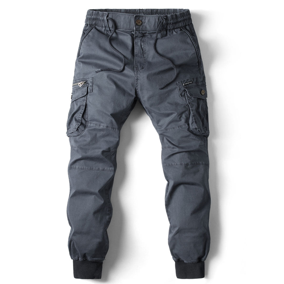 David | Moderne Cargohose mit schmal zulaufender Passform