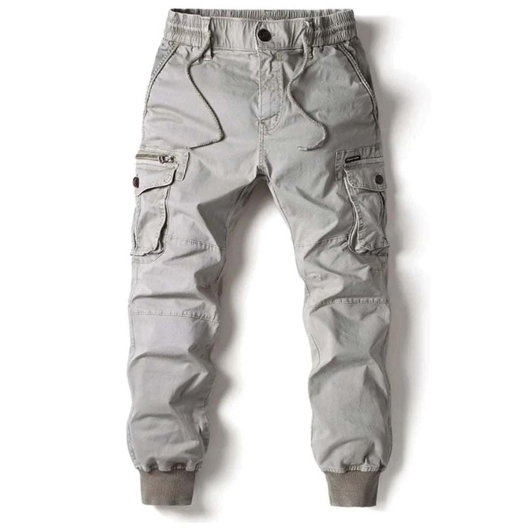 David | Moderne Cargohose mit schmal zulaufender Passform