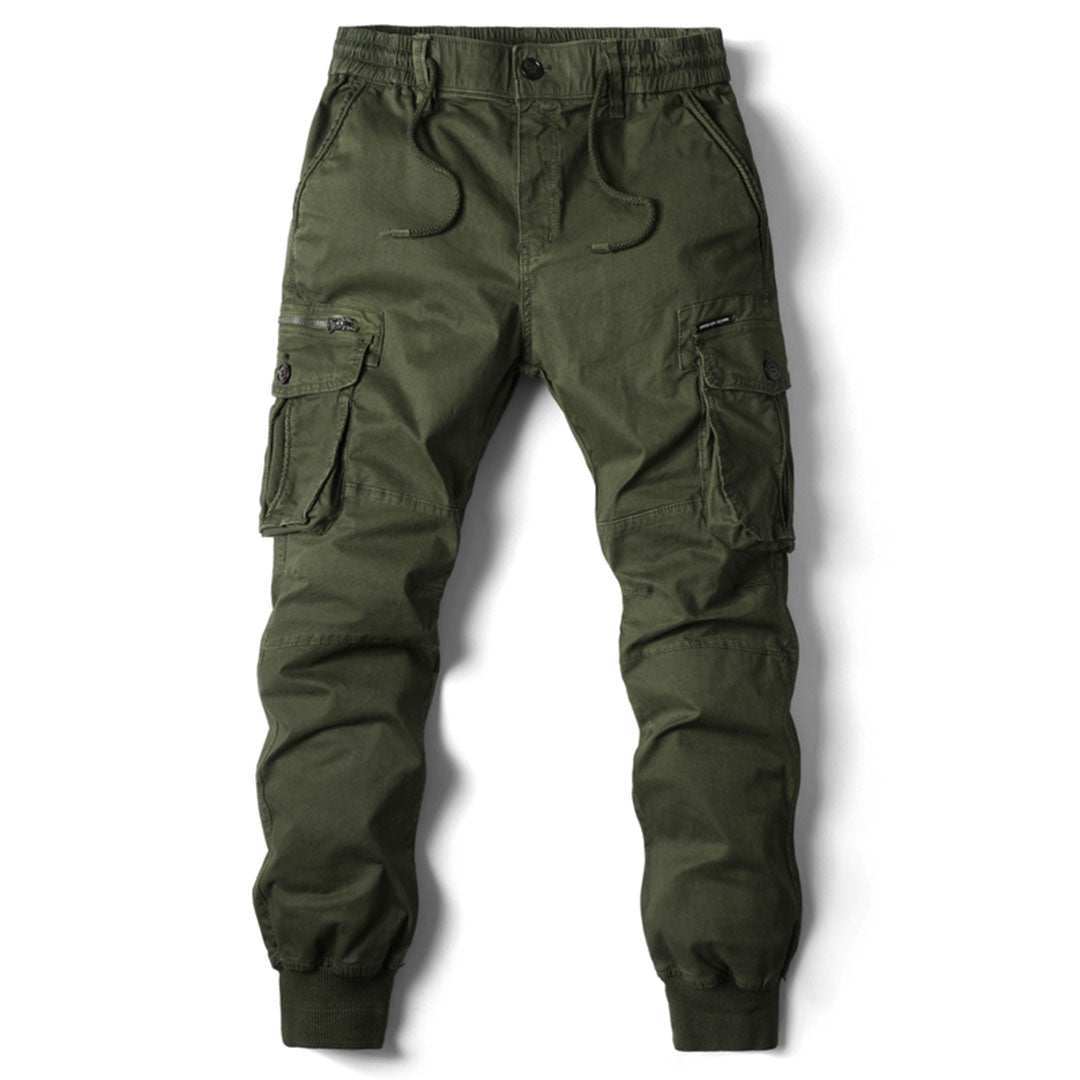 David | Moderne Cargohose mit schmal zulaufender Passform