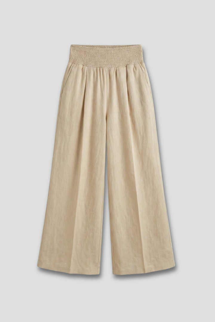 Carolin | Elegante Palazzohose mit hoher Taille