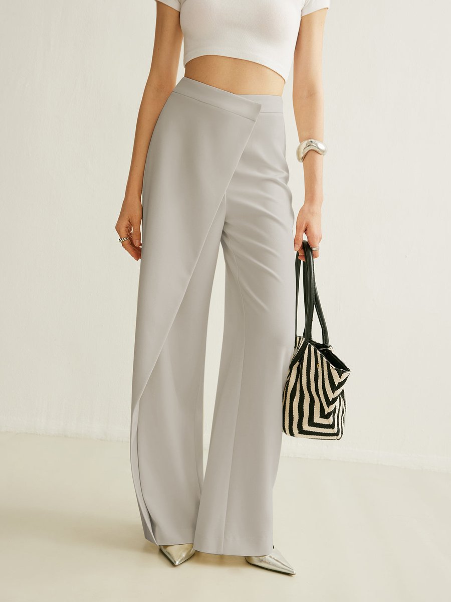 Johanna | Elegante Wickelhose mit asymmetrischem Bund