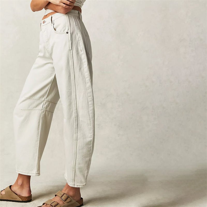 Elisabeth | Entspannte High-Waist Barrel-Leg Jeans