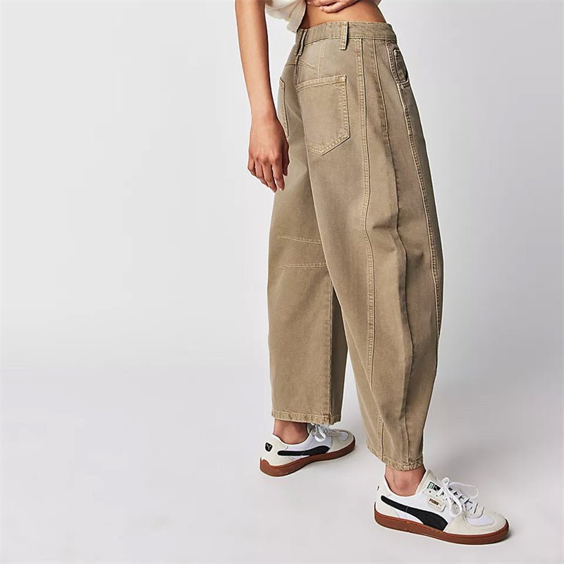 Elisabeth | Entspannte High-Waist Barrel-Leg Jeans