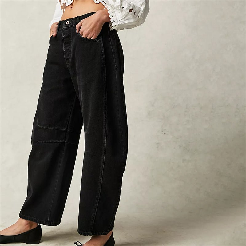 Elisabeth | Entspannte High-Waist Barrel-Leg Jeans