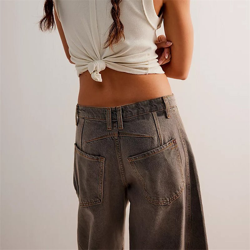 Elisabeth | Entspannte High-Waist Barrel-Leg Jeans