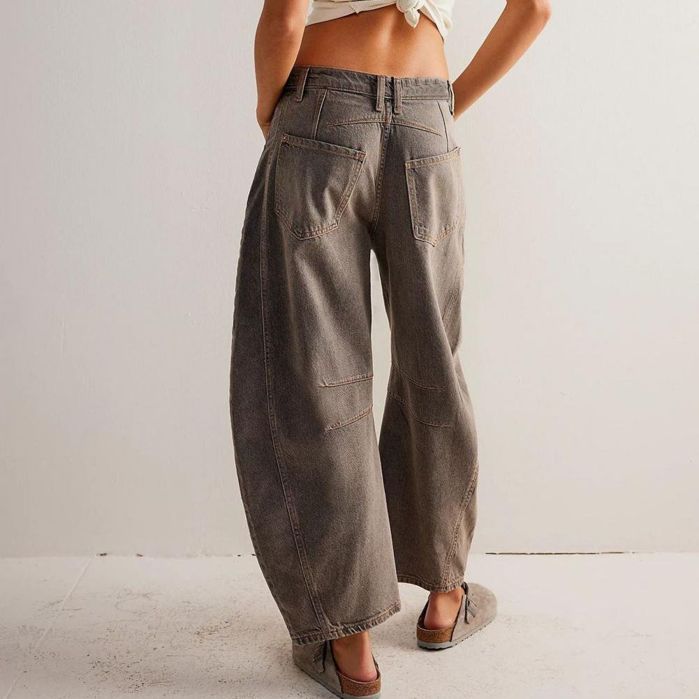 Elisabeth | Entspannte High-Waist Barrel-Leg Jeans