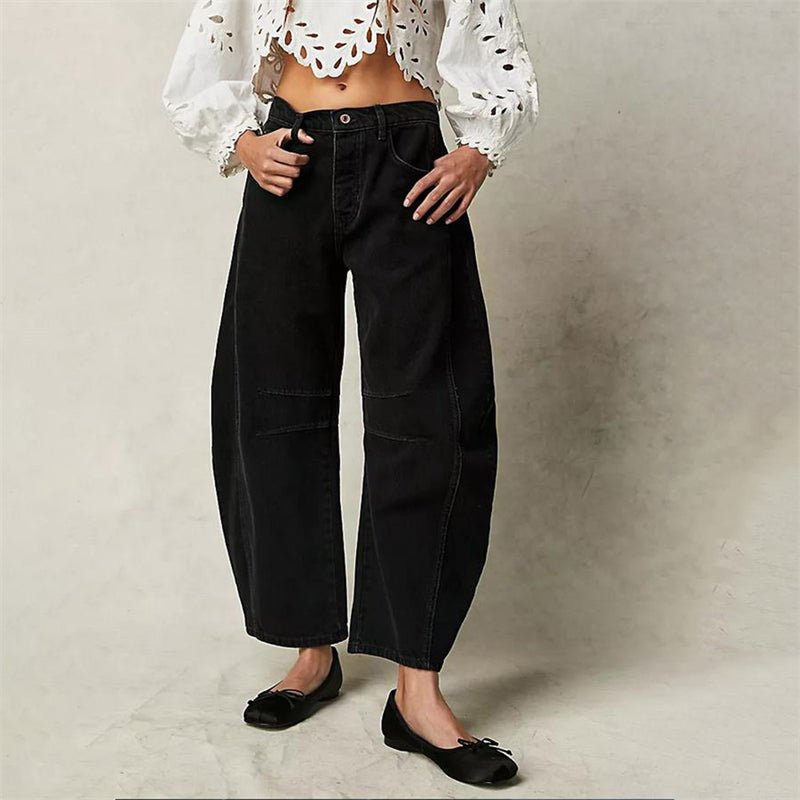 Elisabeth | Entspannte High-Waist Barrel-Leg Jeans