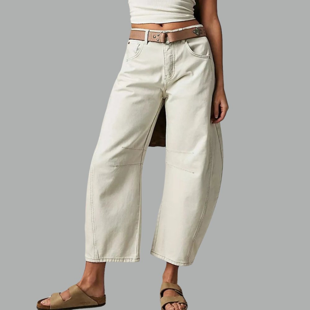 Elisabeth | Entspannte High-Waist Barrel-Leg Jeans