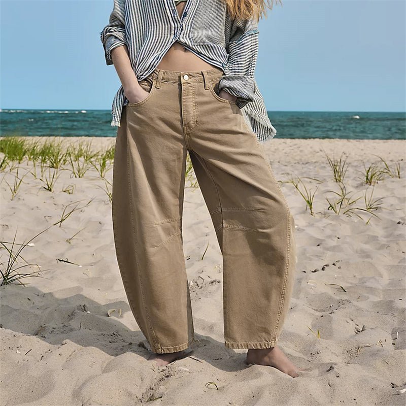 Elisabeth | Entspannte High-Waist Barrel-Leg Jeans