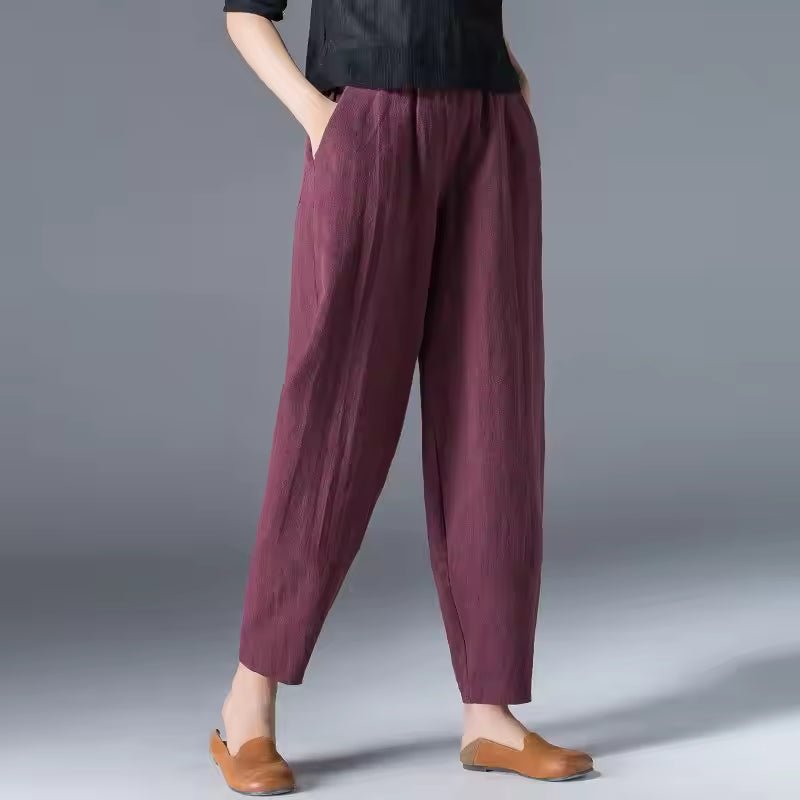 Leonie | Leichte Relaxed-Fit Knöchelhose