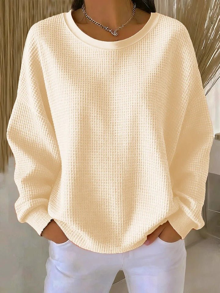 Sophie | Oversized Strickpullover mit Struktur