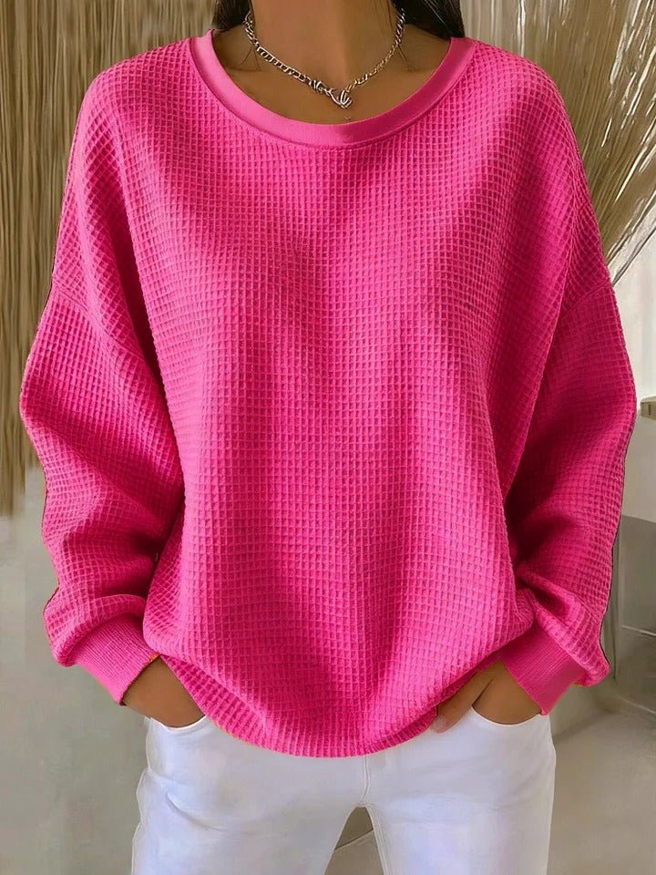 Sophie | Oversized Strickpullover mit Struktur