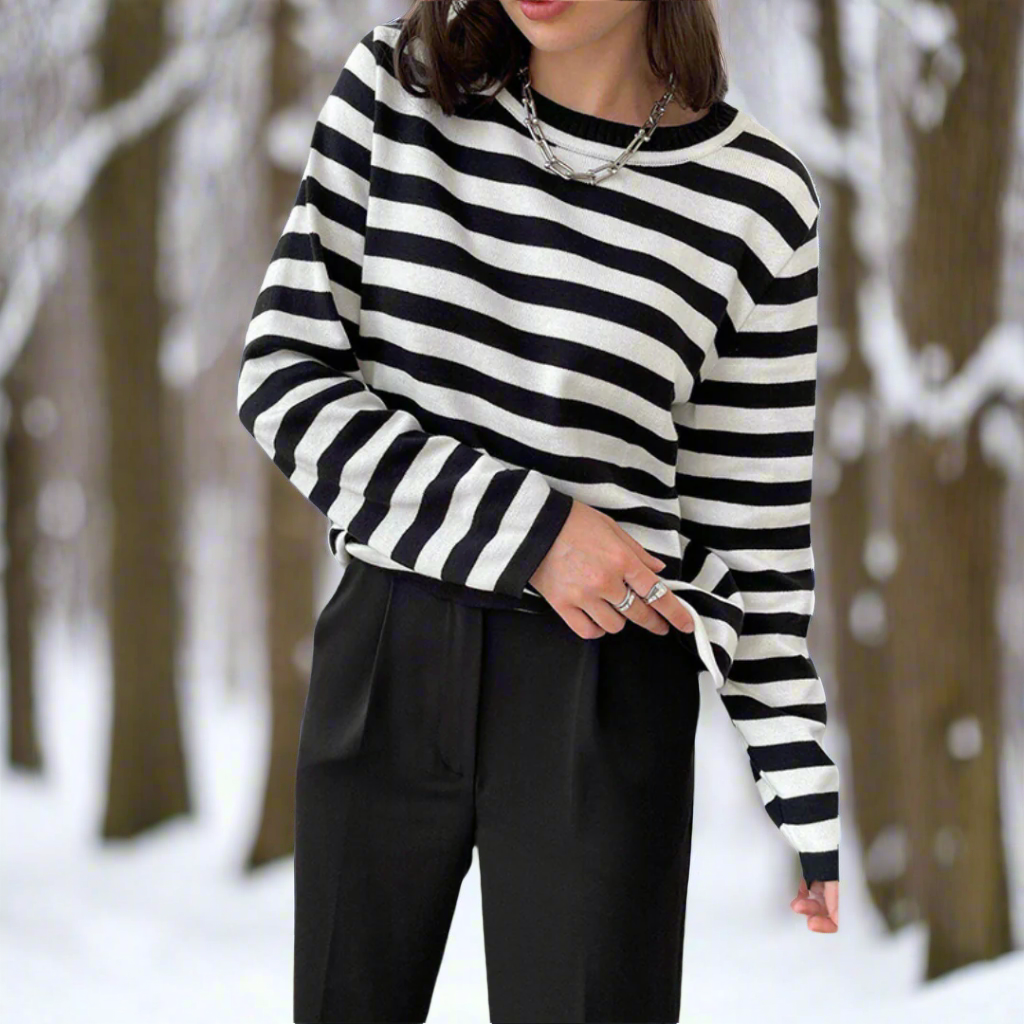Felicia | Gestreiftes Langarmshirt fuer den Alltag
