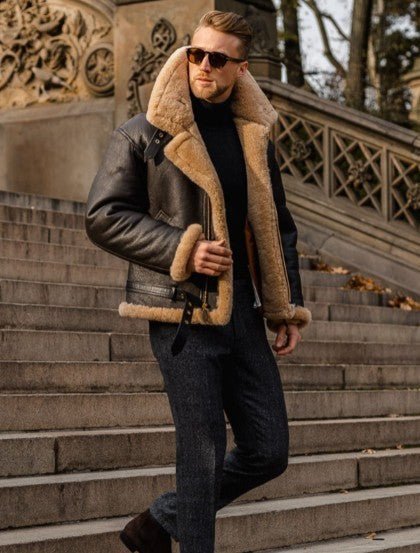 Roland | Klassische Fliegerjacke mit Reissverschluss