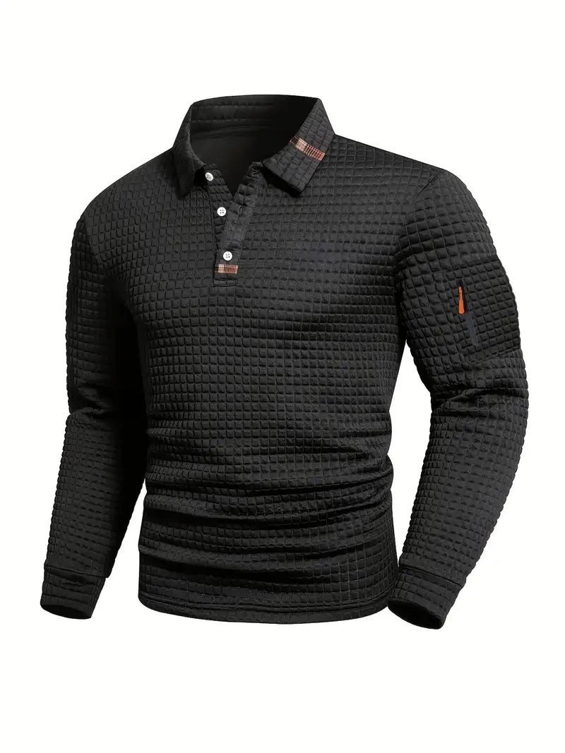 Lachlan | Poloshirt Herren mit Ärmeltasche