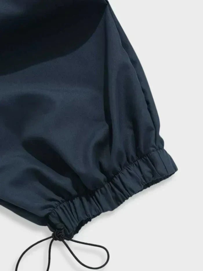 Thomas | Verstellbare Wide-Leg Cargohose mit Elastikbund