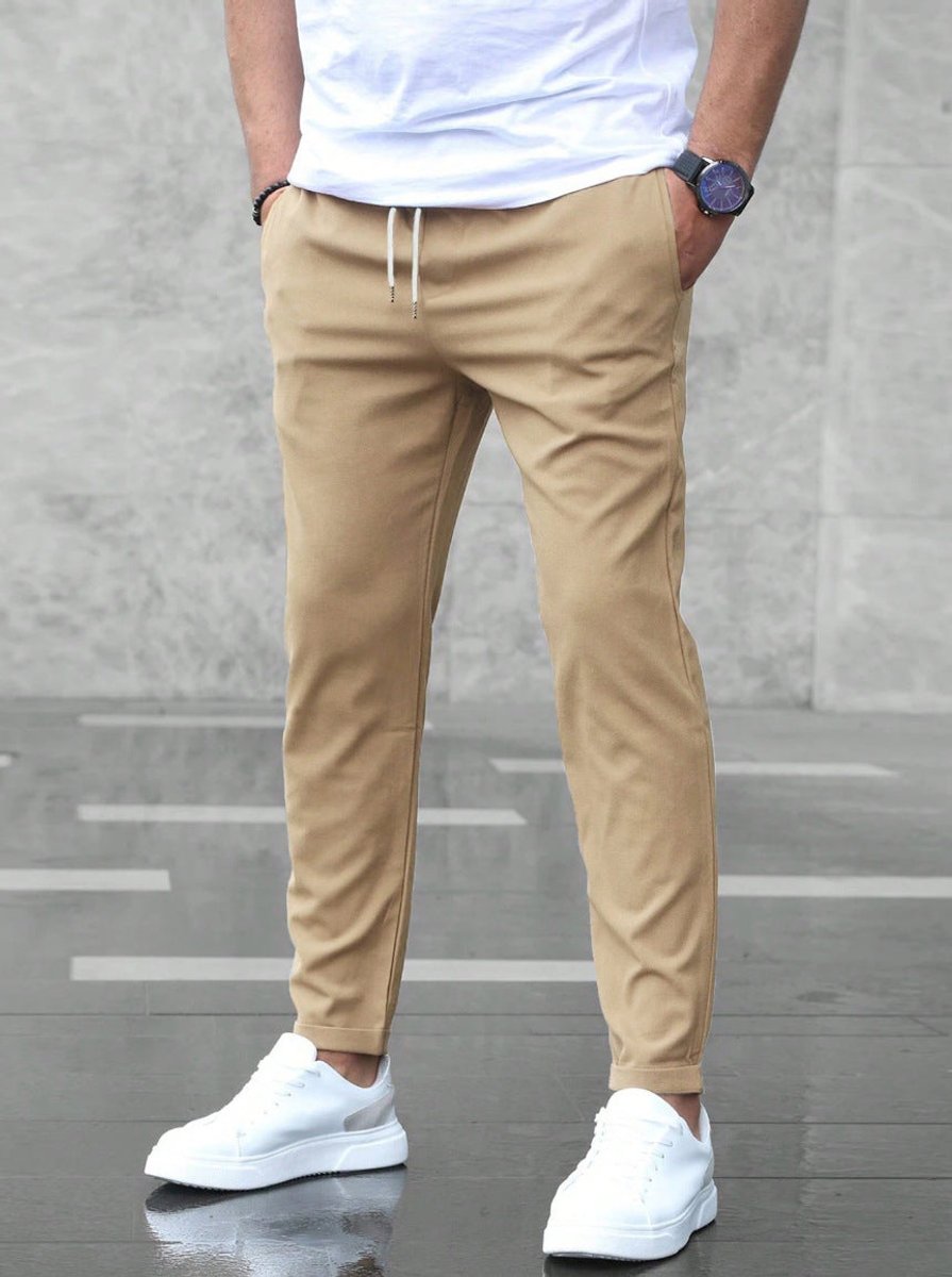 Moritz | Slim-Fit Jogger-Chino mit Kordelzug