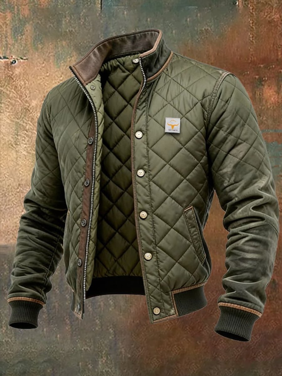 Silas | Wattierte Bomberjacke knitterfrei