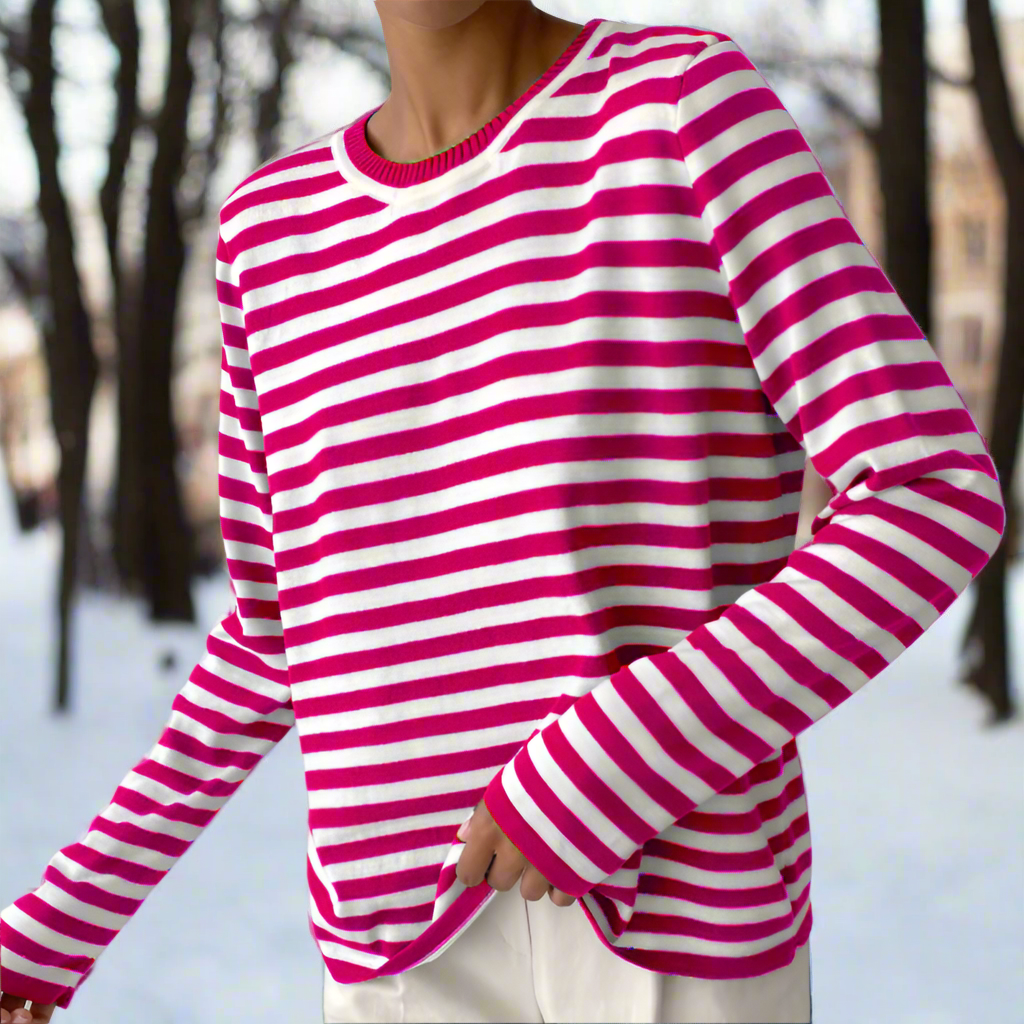 Felicia | Gestreiftes Langarmshirt fuer den Alltag