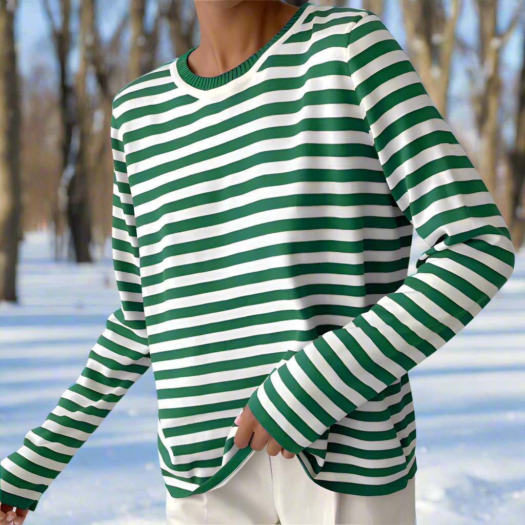 Felicia | Gestreiftes Langarmshirt fuer den Alltag