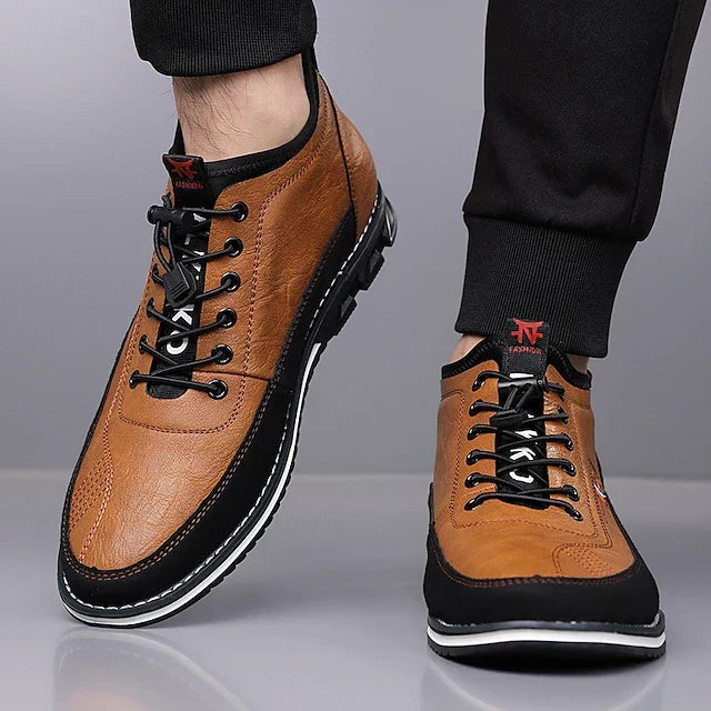 Kester | Schnürschuhe Herren mit Flexibler Sohle