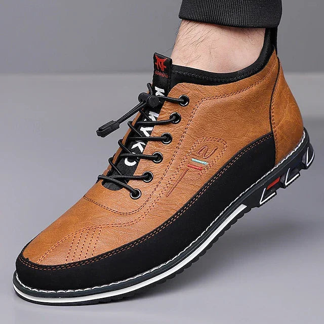 Kester | Schnürschuhe Herren mit Flexibler Sohle